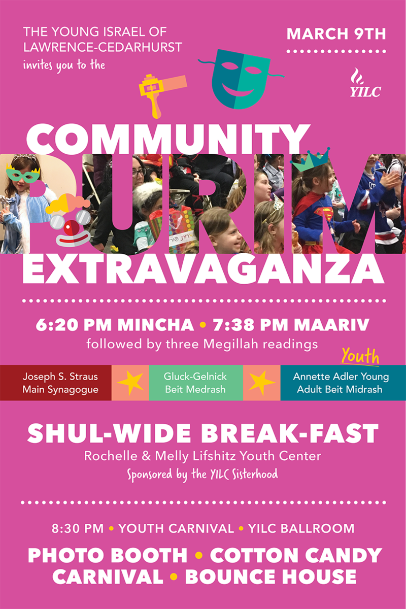 Banner Image for YILC Purim Community Extravaganza