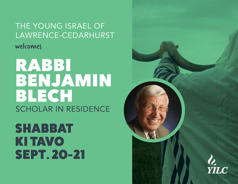 Banner Image for Scholar in Residence - Rabbi Benjamin Blech