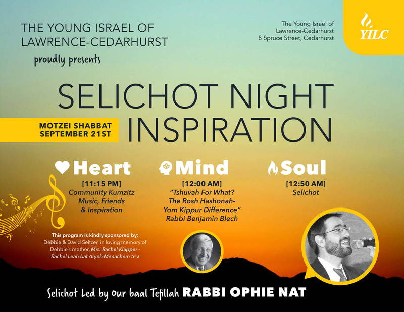 Banner Image for Selichot Program
