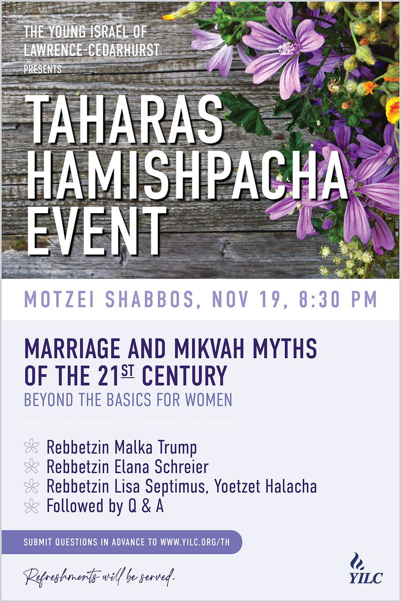 Banner Image for Taharas Hamishpacha Event for Women